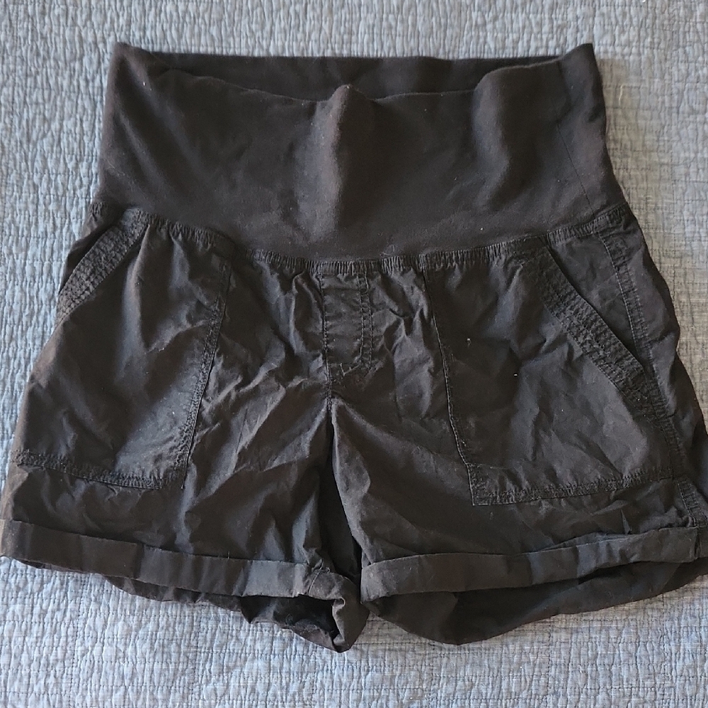 Calvin Cline Performance Women's Black High-Waisted Shorts Sz Med